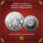 Ashtalakshmi Silver Coin