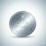 Silver Coin (25 years)